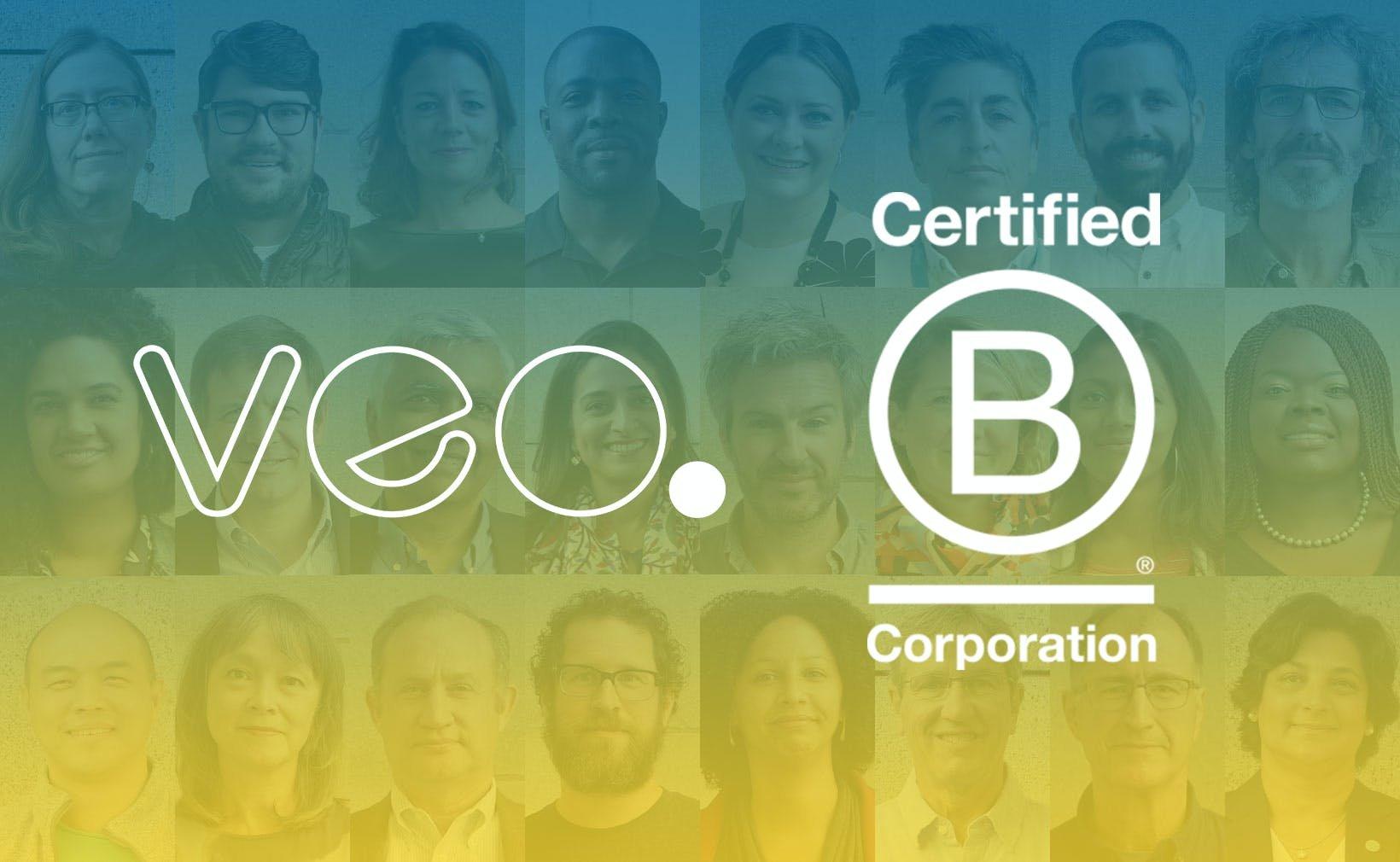 Veo certified B corporation