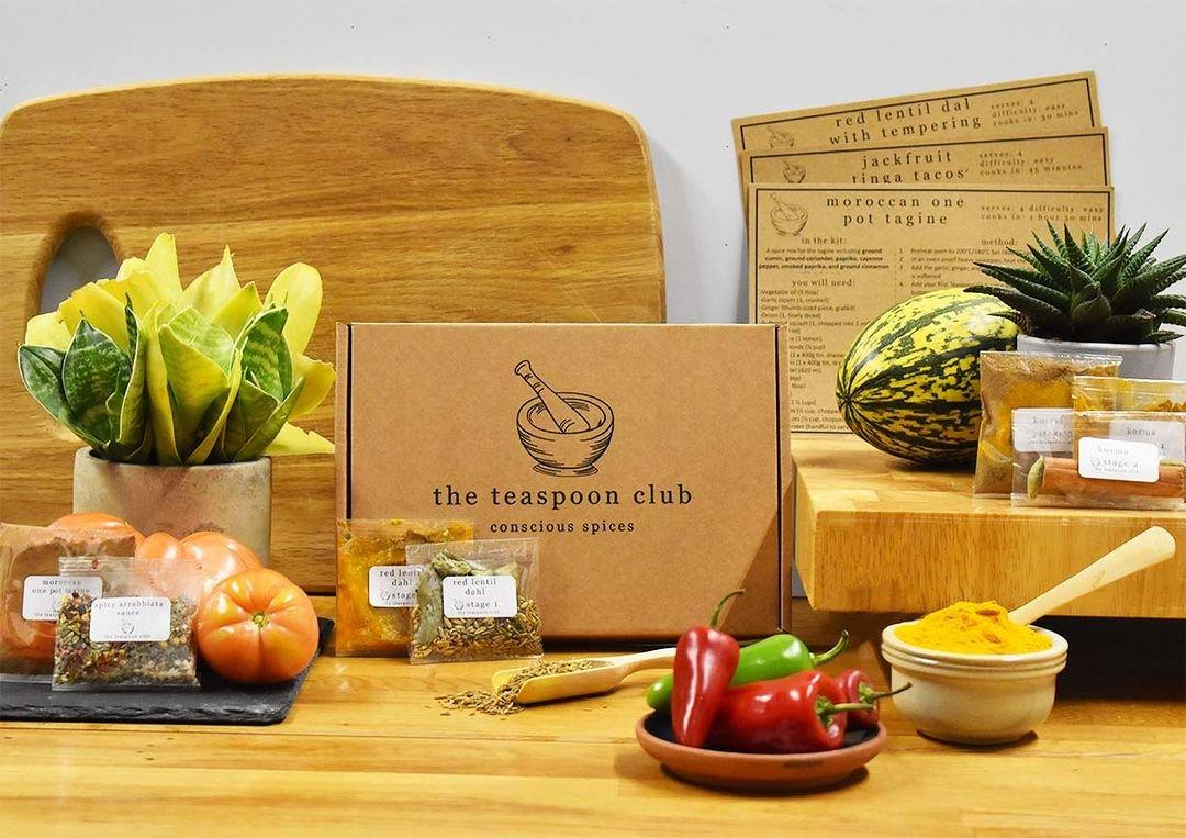 Shop The Teaspoon Club - vegan spice recipe kits