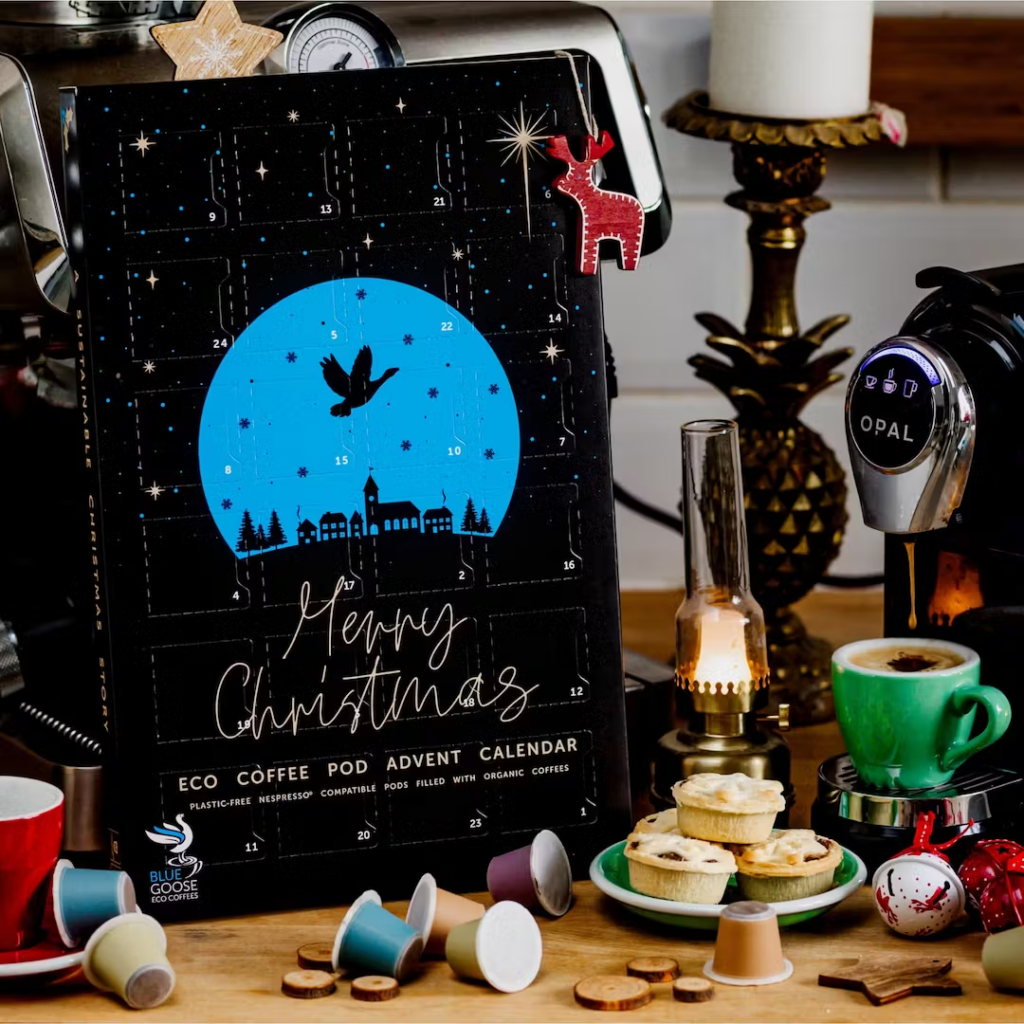 sustainable coffee gifts - Ethically-Sourced & Organic Coffee Pod Advent Calendar | Nespresso-Compatible Pods